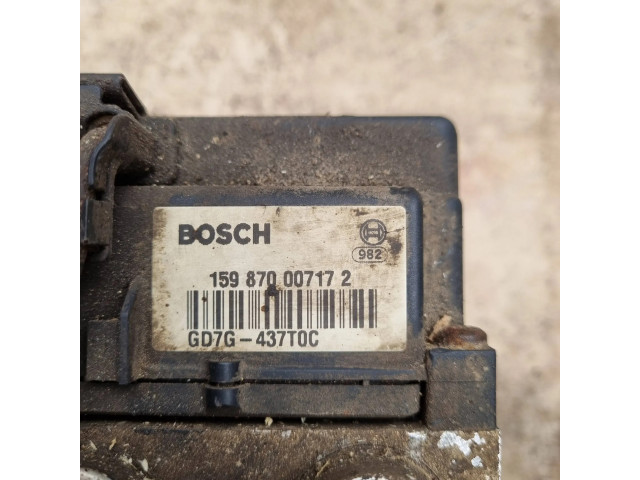 Блок АБС GD7G437T0C, 159870007172 Mazda 626 1998-2002 года