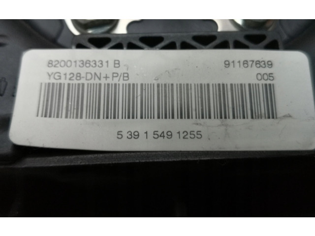 Подушка безопасности водителя 8200136331   Renault Trafic II (X83)