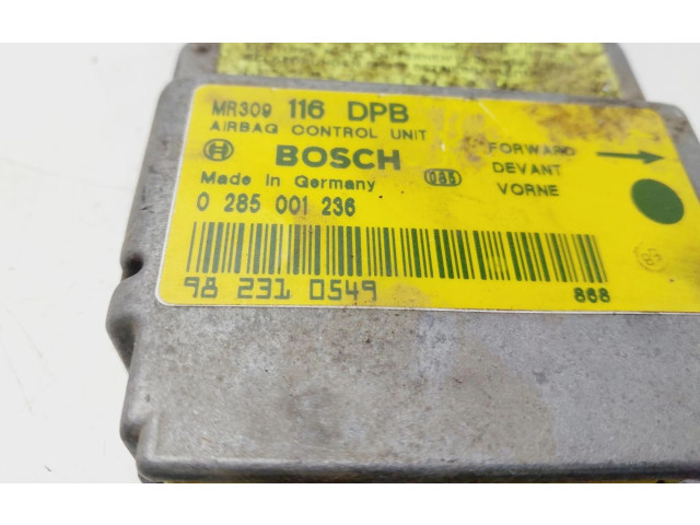 Блок подушек безопасности 0285001235 Mitsubishi Carisma