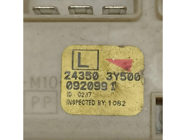   Pojistková skříňka 243503Y500, 0920991   Nissan Maxima 2004