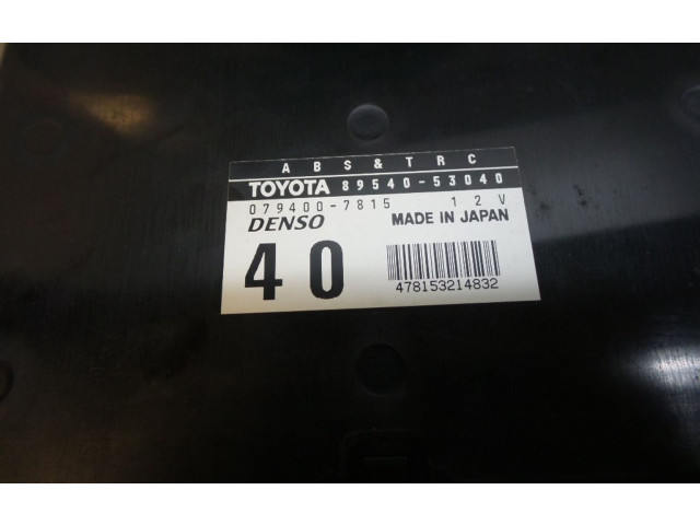 Блок управления АБС 8954053040, 0794007815   Lexus IS 200-300