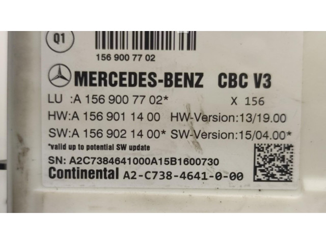Блок комфорта    Mercedes-Benz A W176   