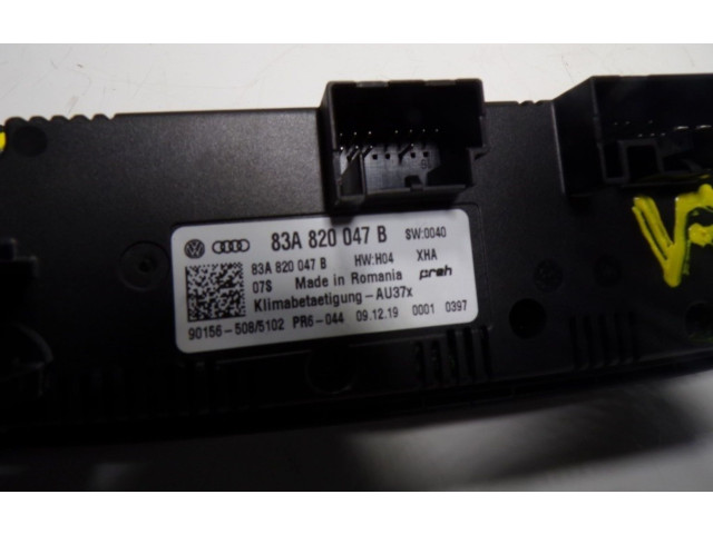 Модуль блока управления кондиционером 83A820047BXHA, 83A820047B Audi A1