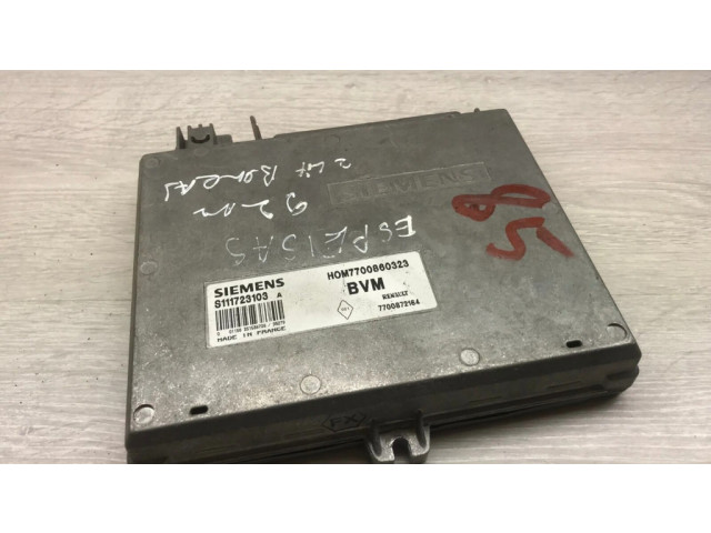 Řídící jednotka s111723103a, 7700860323 Renault Espace II 1995