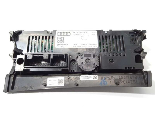 Блок управления климат-контролем 8K2820043AJ, 8K2820043BBXZF Audi A5 Sportback 8TA