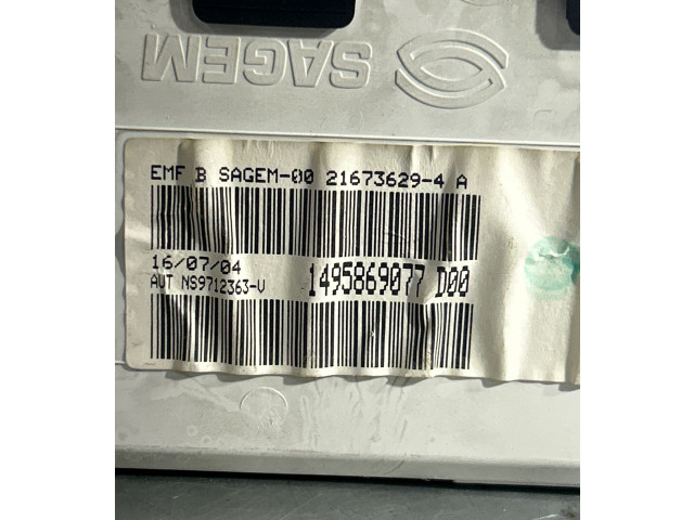 Дисплей    1495869077, 216736294A   Citroen C8