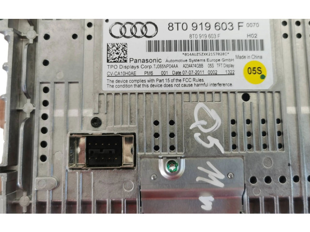Дисплей 8T0919603F, A234474GBB Audi Q5 SQ5