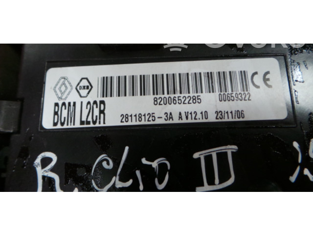 Блок комфорта 8200652285, 281181253A Renault Clio III