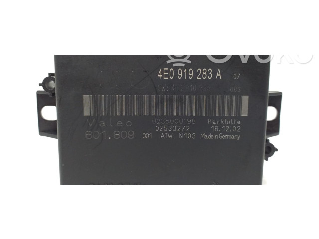 Блок управления 4E0919283A, 57816   Audi A8 S8 D3 4E