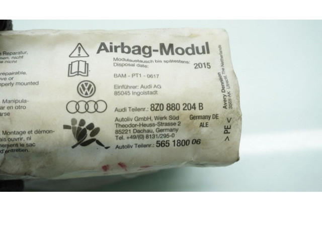 Подушка безопасности пассажира 8Z0880204B, 8Z0880204B Audi A2