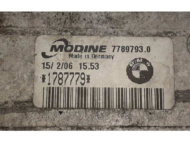 Радиатор интеркулера BMW X3 E83 2003 - 2010 года