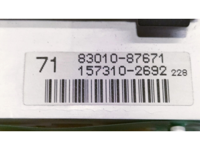 Панель приборов 8301087671, 1573102692 Daihatsu Feroza