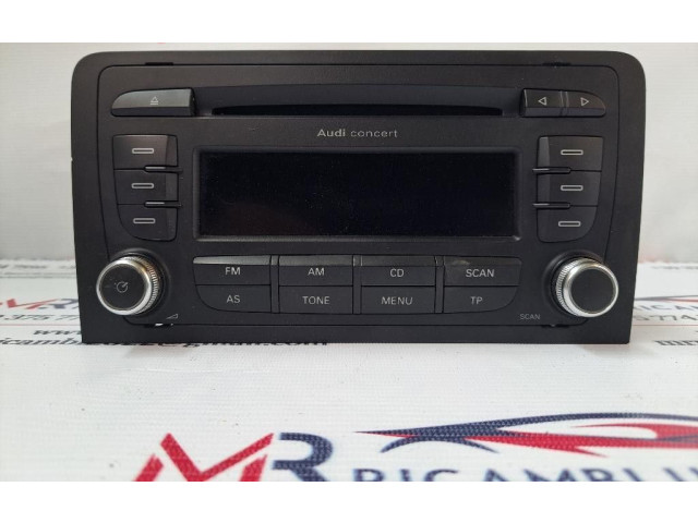 Турбина Радио/ проигрыватель CD/DVD / навигация Audi A3 S3 8P  8P0035186P, 8P0035186P         