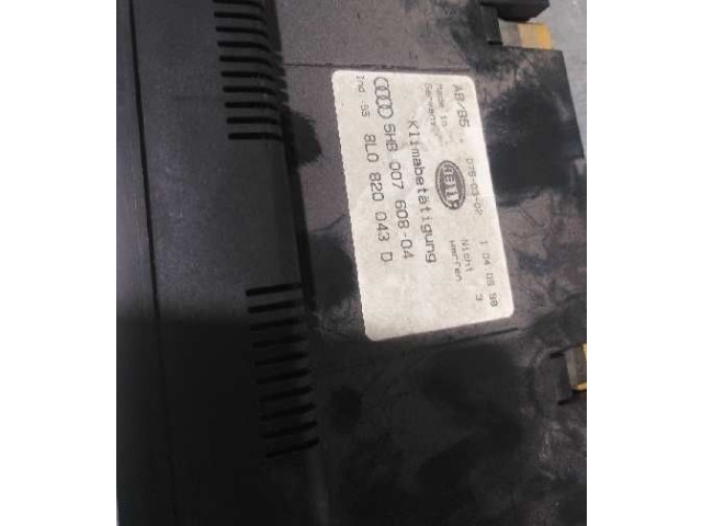 Блок управления климат-контролем 5HB007608, 8L0820043D   Audi A3 S3 8L