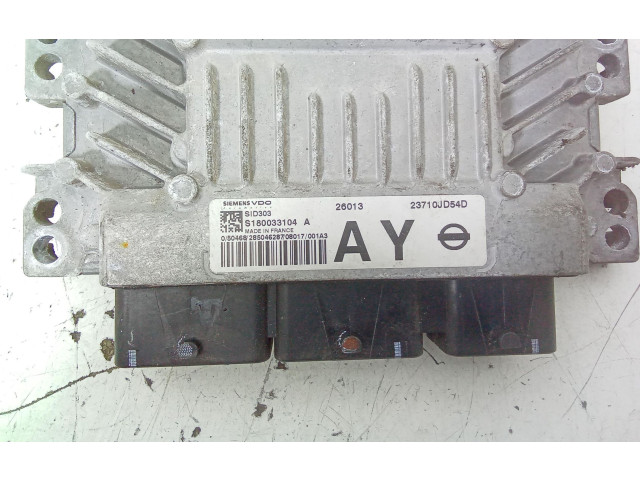 Řídící jednotka 23710jd54d, 23710JD54D Nissan Qashqai 2008