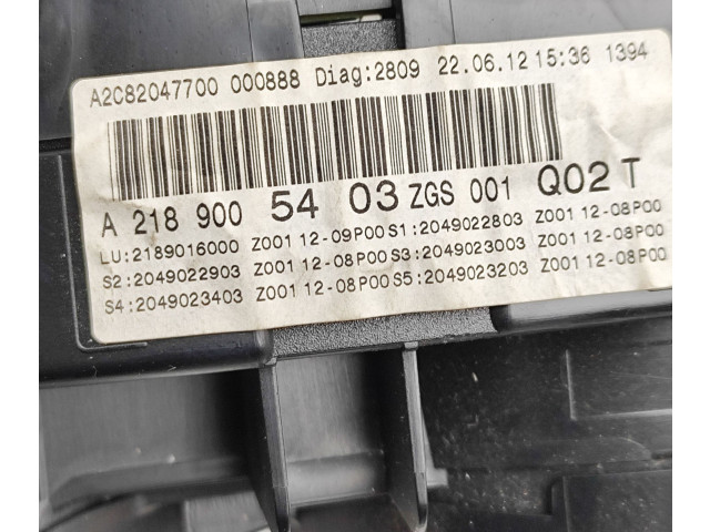 Přístrojová deska Mercedes-Benz CLS C218 X218 2012 A2189005403, A2C53435189