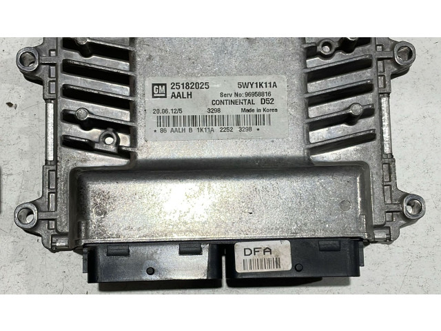 Комплект блоков управления 25182025, 25182025   Chevrolet Spark