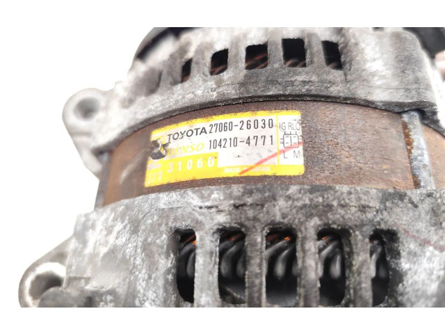 Генератор 27060-26030   Lexus IS 220D-250-350      