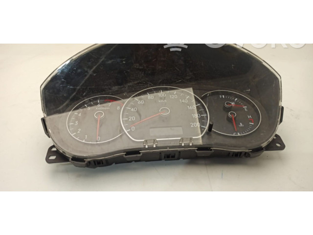 Přístrojová deska Fiat Sedici 2008