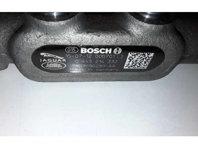 Топливная рампа G4D39D280AA, 0445214332   Jaguar XE   для двигателя 204DTD