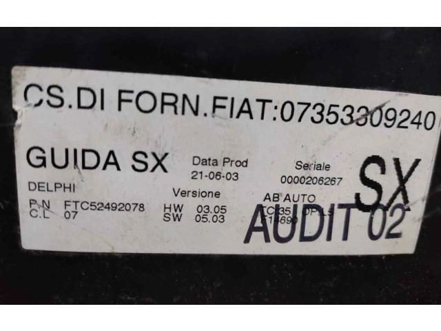 Блок управления климат-контролем 07353309240 Alfa Romeo 166