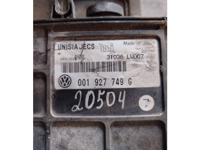 Блок управления двигателя 001927749g   Volkswagen Lupo
