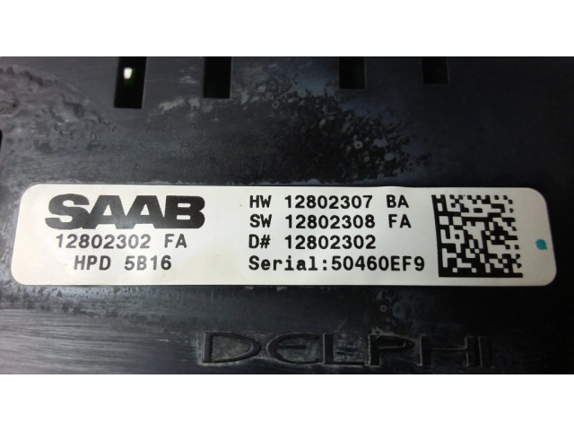 Дисплей 12802302FA, 12802307BA Saab 9-3 Ver2