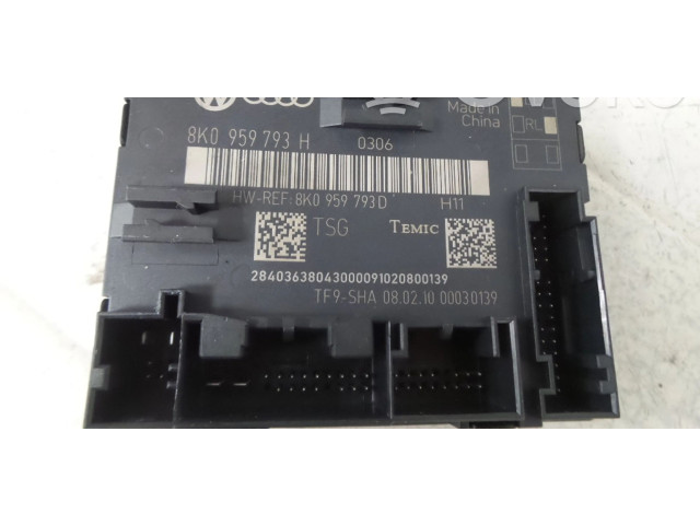 Блок управления дверью 8K0959793H Audi Q5 SQ5