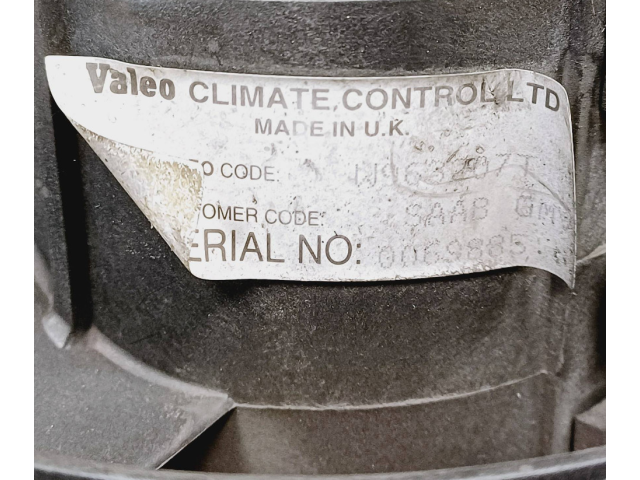 Вентилятор печки P00653243V, 0069885 Saab 9-5