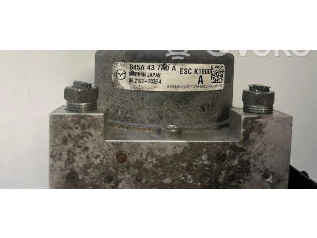 Блок АБС B45A437A0A, B45A437A0A Mazda 3 II 2013 - 2016 года