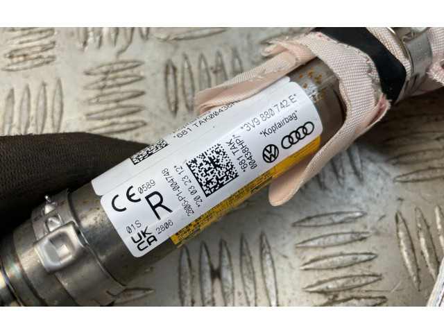 Боковая подушка безопасности 3V9880742E Skoda Superb B8 (3V)