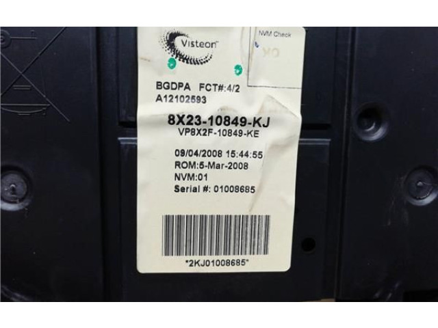 Панель приборов 8X2310849KJ, 8X2310849KJ   Jaguar XF       