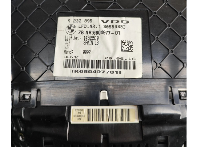 Přístrojová deska BMW 4 F32 F33 2016 9232895