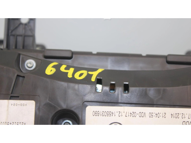 Geschwindigkeitsmesser Cockpit 5G1920758 Volkswagen Golf VII