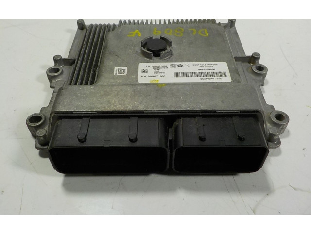 Блок управления двигателя 1629042780, 9806671980 Citroen C3 Aircross