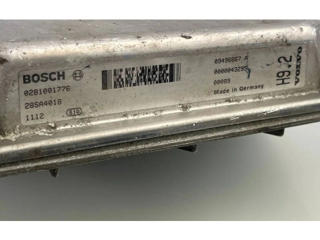 Блок управления двигателя 094966667A, 28SA4018   Volvo V70