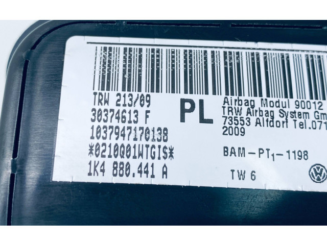 Подушка безопасности в сиденье 1K4880441C   Volkswagen Jetta V