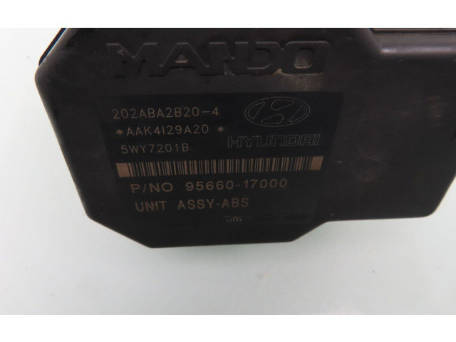 Jednotka ABS 9566017000, 202ABA2B204 Hyundai Matrix 2001