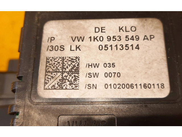 Ручка стеклоочистителей 1K0953503DJ, 1K0953549AP   Volkswagen Caddy