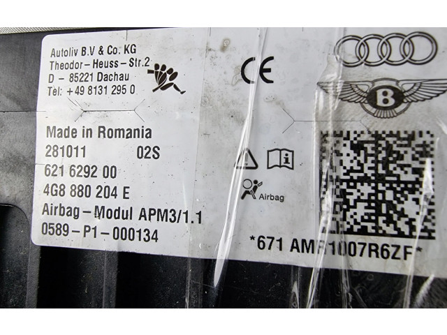 Рулевая рейка  Надувная подушка для пассажира 4G8880204E   Audi A6 S6 C7 4G 2011 - 2018 года