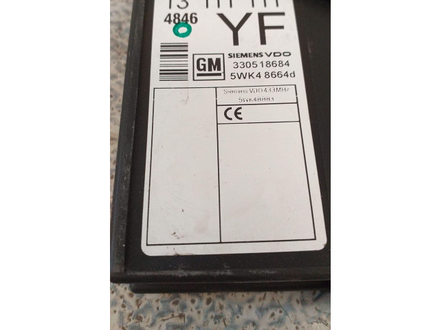 Блок комфорта 5wk48664d, 5WK48664D Opel Meriva A