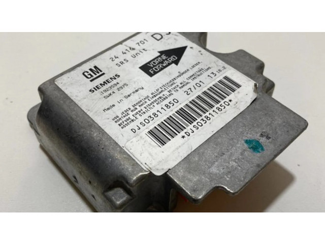 Блок подушек безопасности 24416701, 5WK42975   Opel Vectra B