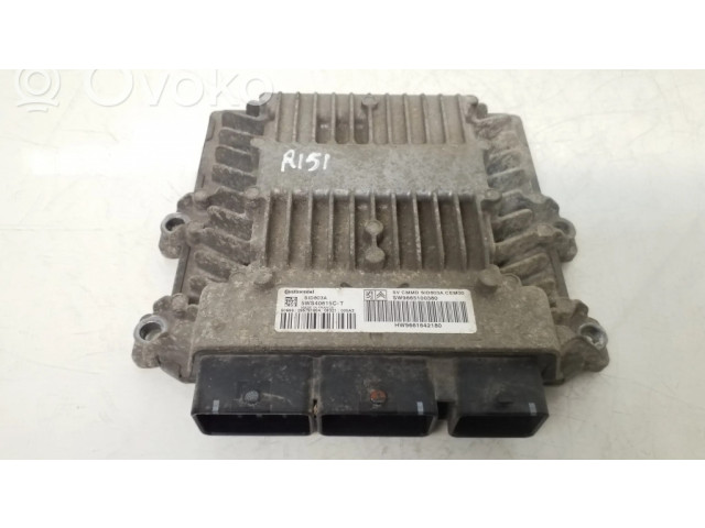 Блок управления двигателя 5WS40615CT, SW9665100380   Fiat Scudo