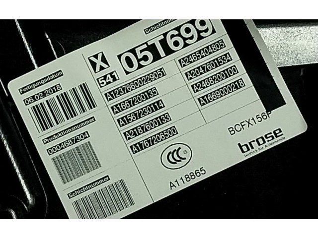 Zpětné zrcátko Mercedes-Benz GLA W156 2018 A1767206500, A1667200135