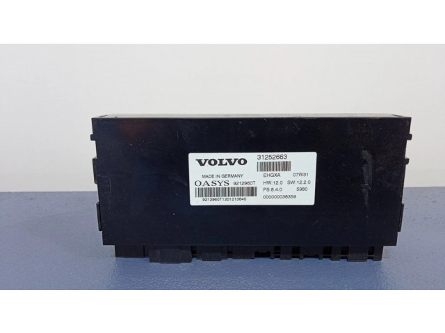 Блок управления 31252663 Volvo C70