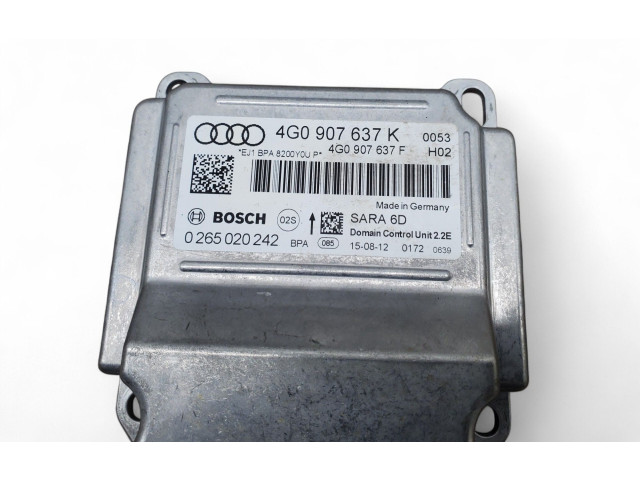 Блок подушек безопасности 4G0907637K Audi A7 S7 4G