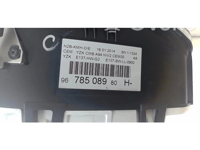Панель приборов 9678508980   Peugeot 2008 I       