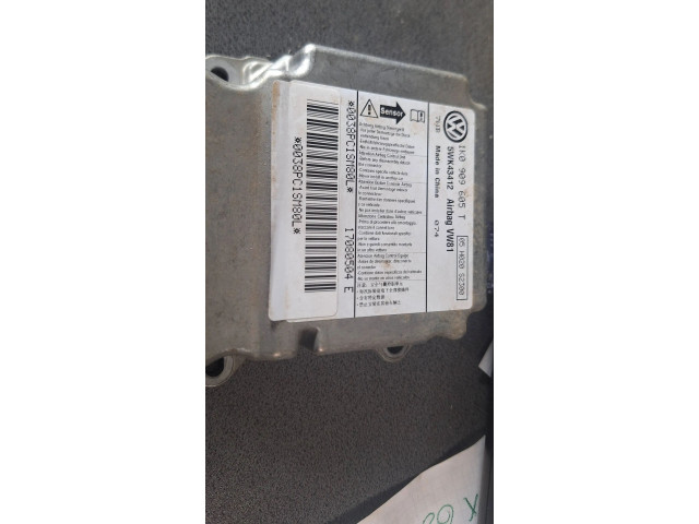 Блок подушек безопасности 1K0909605T, 17080504E Volkswagen Golf Plus