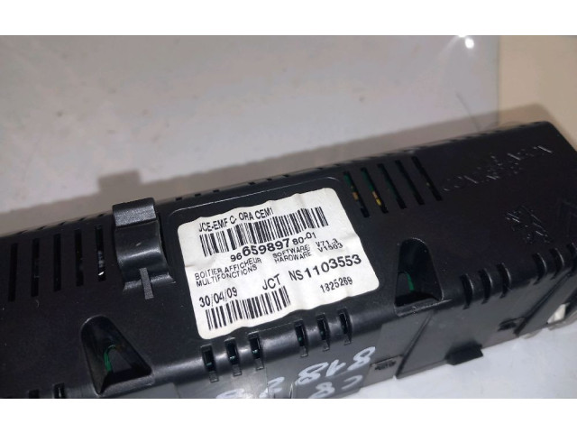 Дисплей    9821852480, 9821852480   Citroen C8