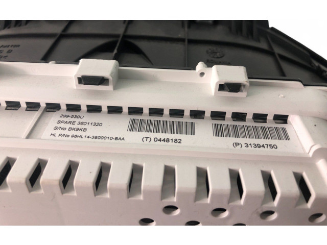 Панель приборов 31394750 Volvo S60